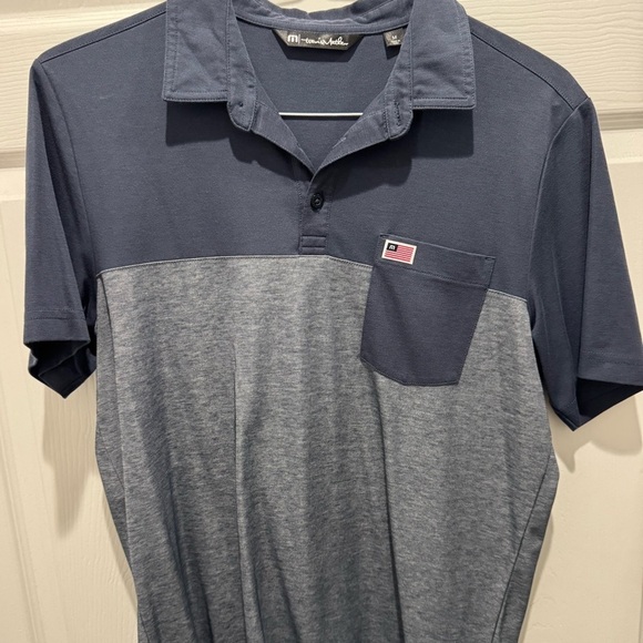 Travis Mathew Other - Men's travis Matthew Two-Tone Polo Shirt - Navy and Gray